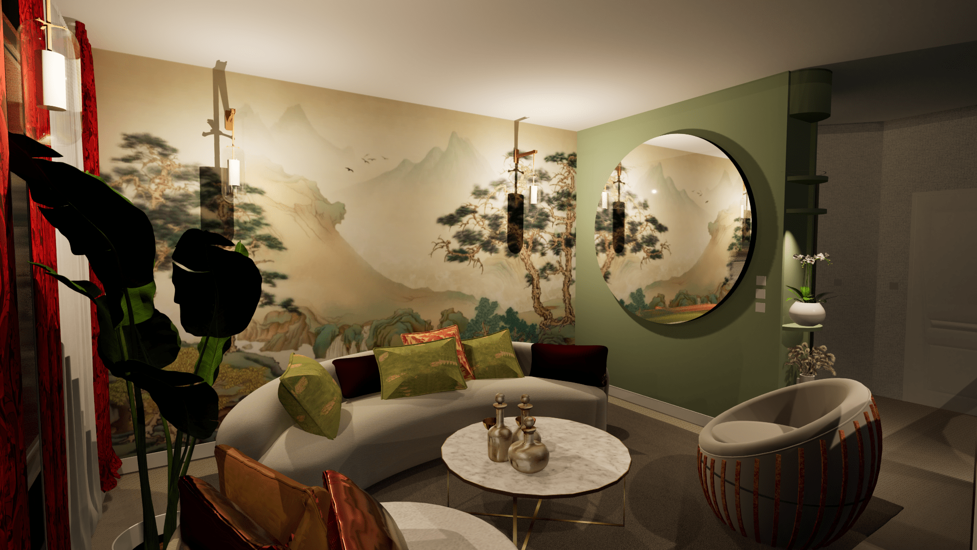 Salon mural Francheville